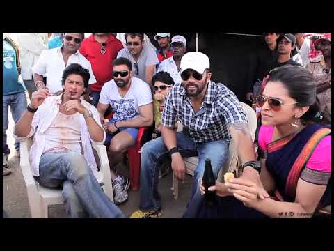 Deepika's Last Day : Sets of Chennai Express with Shah Rukh Khan & Rohit Shetty