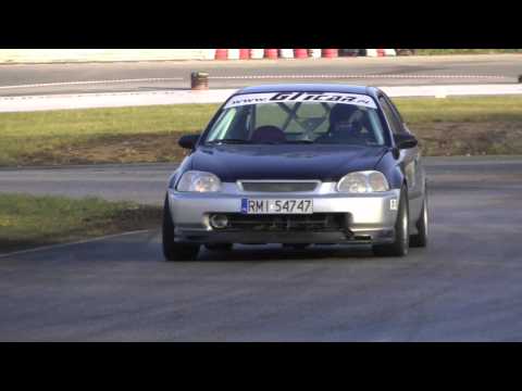 Bigda Zenon -  Honda Civic - "SuperBarbórka 2015" Tor Kielce 05-12-2015