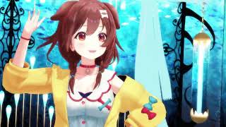 【MMD  ホロライブ】 Chatter Chatter　踊ってみた！　　猫又おかゆ × 戌神ころね　© 2016 COVER Corp