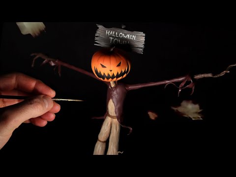 I Made Jack Skellington (Scarecrow Version) from The Nightmare Before Christmas!