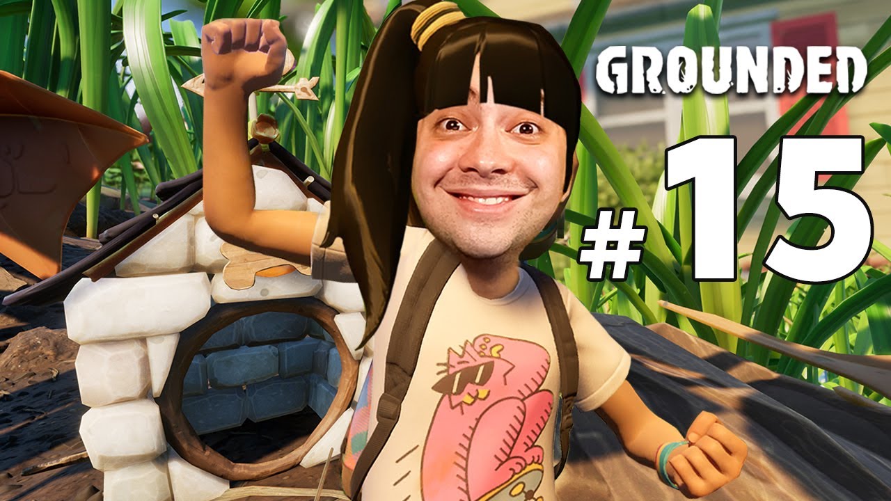 alanzoka jogando Grounded com os amigos - Parte #15