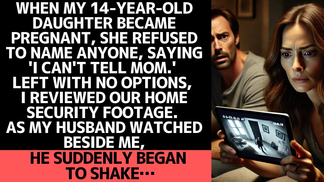 My teenage daughter's pregnancy led me to discover shocking security footage…