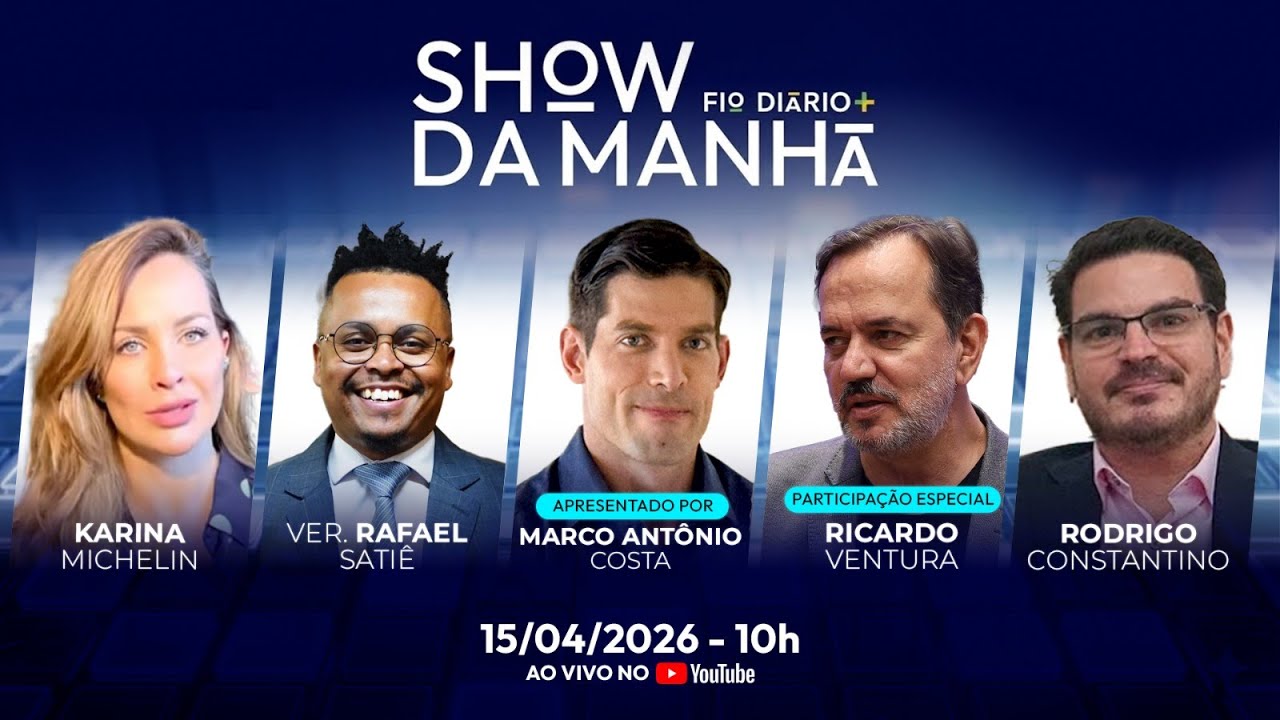 SHOW DA MANHÃ - 💣 URGENTE: TOFFOLI E GILMAR PARTEM PARA CIMA DE SENADOR - 15/04/2026