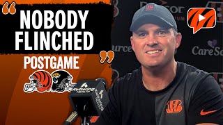 Zac Taylor Reacts to Bengals Win Over Jaguars Despite Joe Burrow injury
