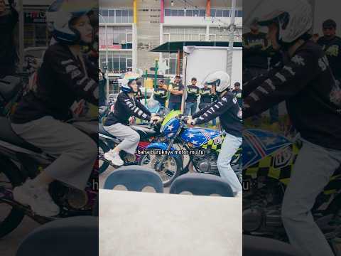 Hidayah dan Anna Racing bersama geng RXZ Sabah..