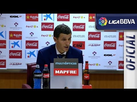 Rueda de Prensa de Javi Gracia tras el UD Almería (1-2) Osasuna - HD