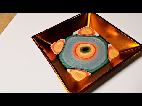 🧡NEW Cell Activator RECIPE & AMAZING Bowl PALETTE Create A STUNNING Result!  Acrylic Pouring Art.