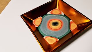 🧡NEW Cell Activator RECIPE & AMAZING Bowl PALETTE Create A STUNNING Result! Acrylic Pouring Art.