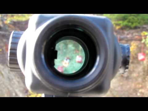 POV shooting with Lucid HD7 holographic sight on a Beretta Cx4 Storm Video