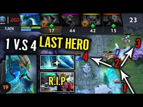 MORPHLING ONLY BKB RIP MIRACLE - Ame 1 vs 4 Carry the game - LGD vs LIQUID dota 2 gameplay