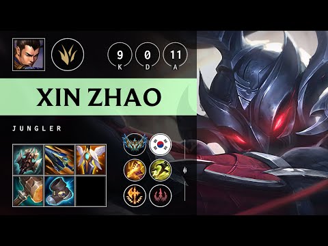 Xin Zhao Jungle vs Taliyah - KR Challenger Patch 25.08