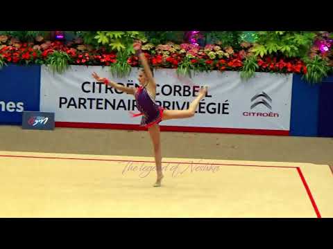 Danaé COLLARD (FRA) rope - 2016 Corbeil junior AA