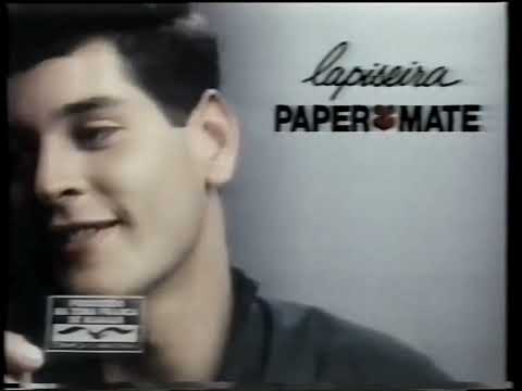 Paper Mate Brasil - Comercial Lapiseira Paper Mate - 1988