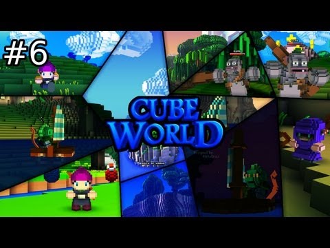 Cube World - Let's play - Part 6 - raiding the castle