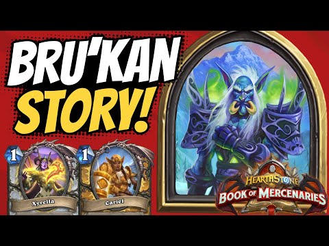 Bru'kan battles a BAD LICH in Book of Mercenaries!
