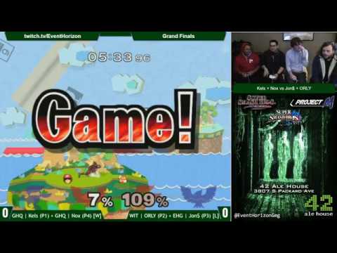Construct 98 - GHQ | Kels + GHQ | Nox vs EHG | Jon$ + WIT | ORLY - Melee Doubles GF