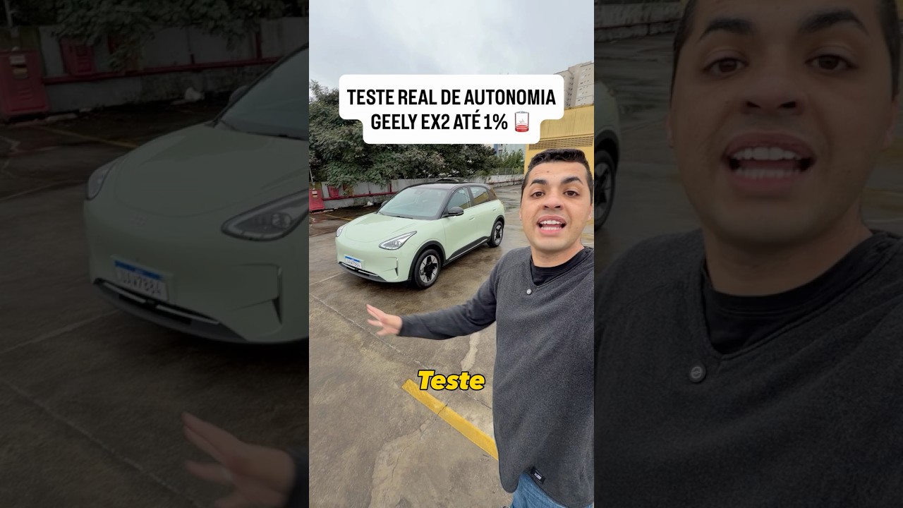 GEELY EX2 FOI IMPRESSIONANTE!