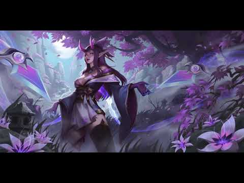 Process Drawing | Spirit blossom Evelynn Fanart