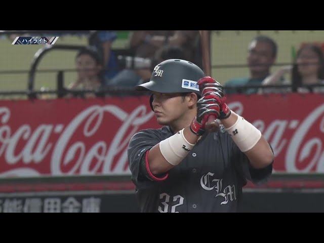 7月6日 埼玉西武ライオンズ 対 千葉ロッテマリーンズ ハイライト