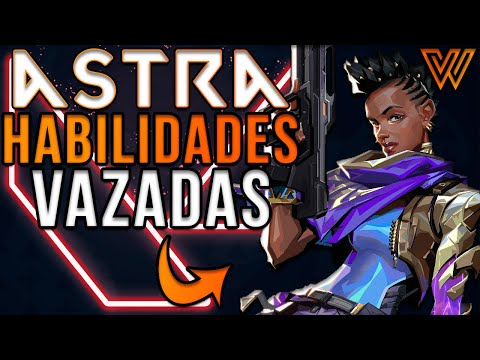 ENTENDA as HABILIDADES da ASTRA, A NOVA AGENTE GANESA (AFRICANA) do VALORANT!