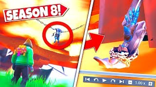 *NEW* MASSIVE VOLCANO GLITCH *REVEALS* HIDDEN STORYLINE CHARACTER UNDER THE LAVA! SEASON 8 UPDATE!