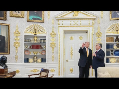 President Trump Fires Back After Accusations Of Cheap Gold Accents