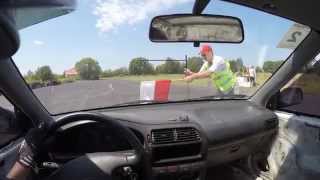 preview picture of video 'Rally Sprint Biłgoraj 27.07.2014 - Nissan Sunny przejazd nr3'