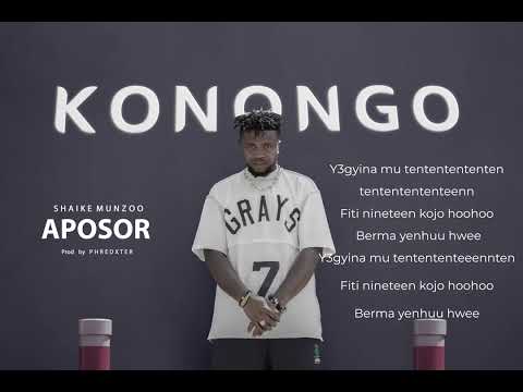 Shaike Munzoo Aposor (Lyrics Video) #drillmusic #hiphip #trend #naijamusic #ghmusic