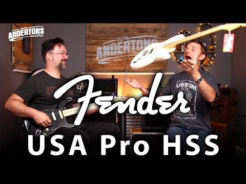 Fender USA Pro HSS Strats - Rob Gets His Fuzz On!!
