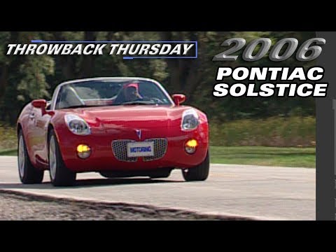 2006 Pontiac Solstice Test Drive - Throwback Thursday