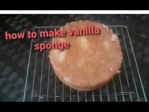 Basic vanilla sponge cake/mrs Kalai vino/how to make basic vanilla  sponge cake