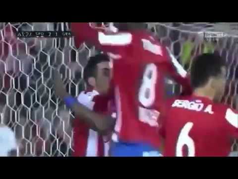 Gol de Babin [2-1] - Jª28: Real Sporting - Granada CF (esRadio Asturias)