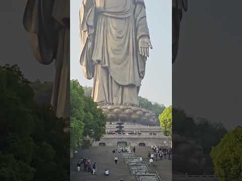 China Wuxi's Lingshan Grand Buddha Statue #travel #mainlandchina #wuxi #lingshan #buddha #statue