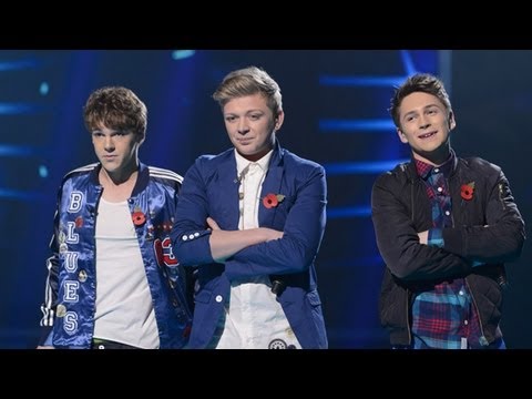 District3 sing Taio Cruz's Dynamite - Live Week 5 - The X Factor UK 2012