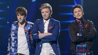 District3 sing Taio Cruz's Dynamite - Live Week 5 - The X Factor UK 2012