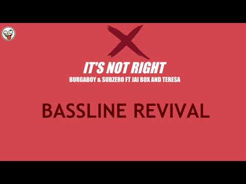 Subzero & Burgaboy ft Jai Box & Teresa - It's Not Right / BASSLINE NICHE 4x4 HOUSE/ Bassline Revival