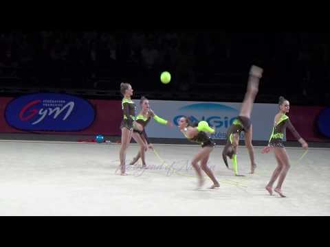 UKRAINE 3 balls 2 ropes - 2017 Thiais EF