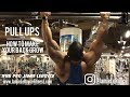 PULL UPS - How to make your back wide