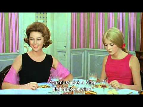 The dinner scene from "Parapluies de Cherbourg" (1964)