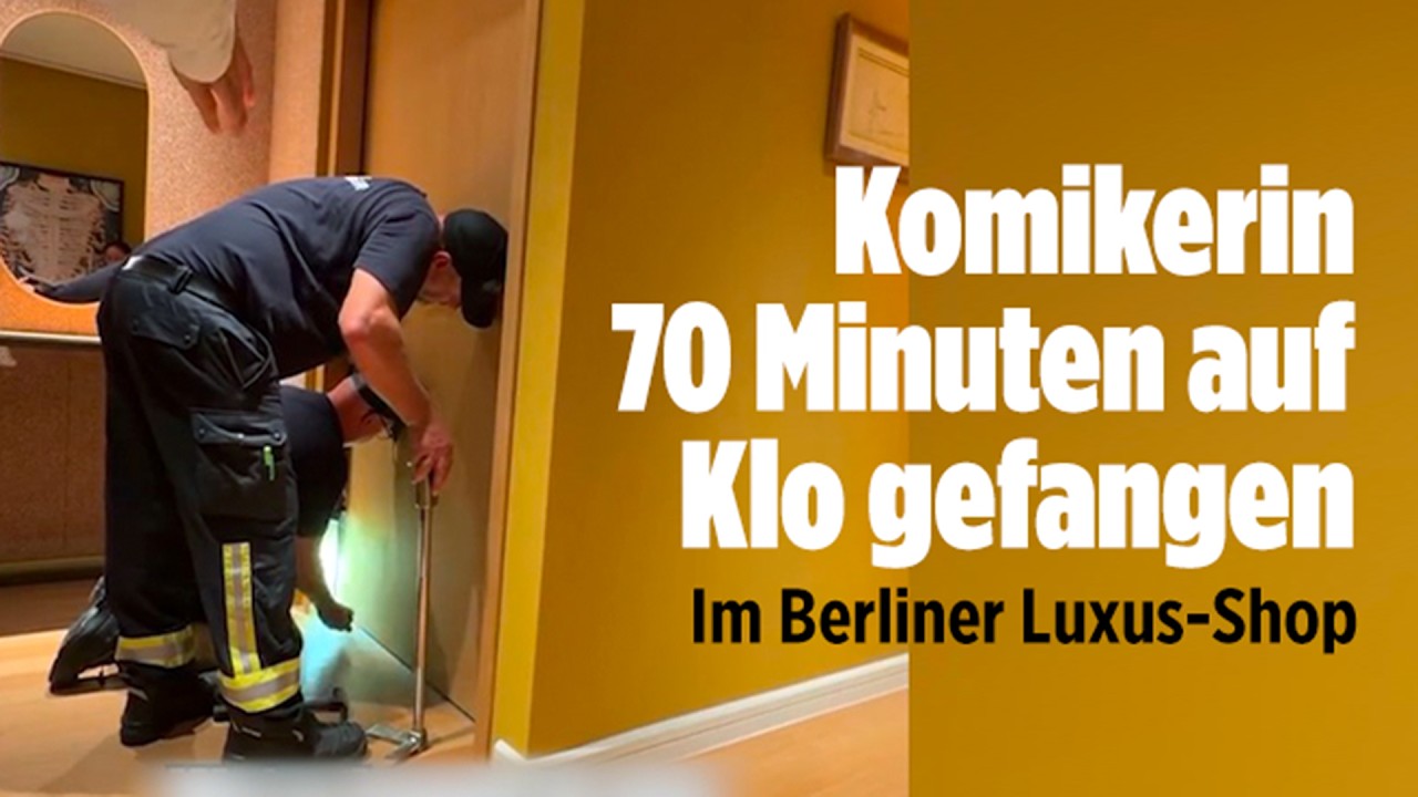 BERLIN: Hermès-Besuch endet in Feuerwehr-Einsatz!