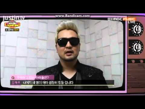 130306 B.A.P and other idols backstage CUT- Show Champion