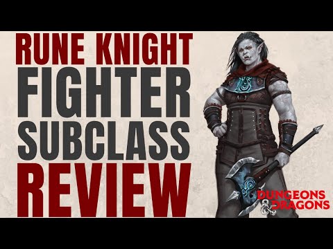 Rune Knight Fighter - D&D 5e Subclass Series