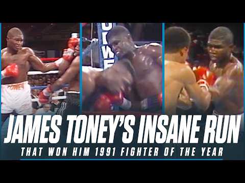 James Toney In His Most Active Form