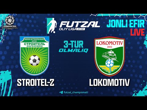 FUTZAL  Oliy liga. 3-tur. Stroitel-Z - Lokomotiv
