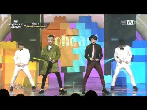 140313 Toheart (Woo Hyun & Key) - Delicious @ M! Countdown [720P]