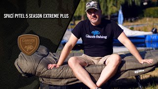 GIANTS FISHING spací vak 5 Season Extreme Plus Sleeping Bag