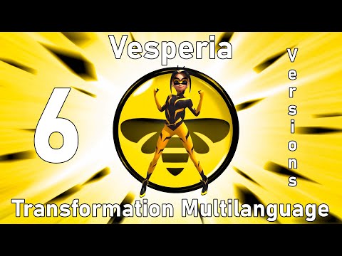 Miraculous Ladybug | Vesperia Transformation Multilanguage (6 versions)