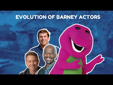 An Evolution of Barney the Dinosaur Actors | History Series| Tee-Riffic Tributes