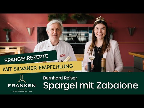 Silvaner liebt Spargel: Schneller Spargel mit Zabaione vom Sternekoch