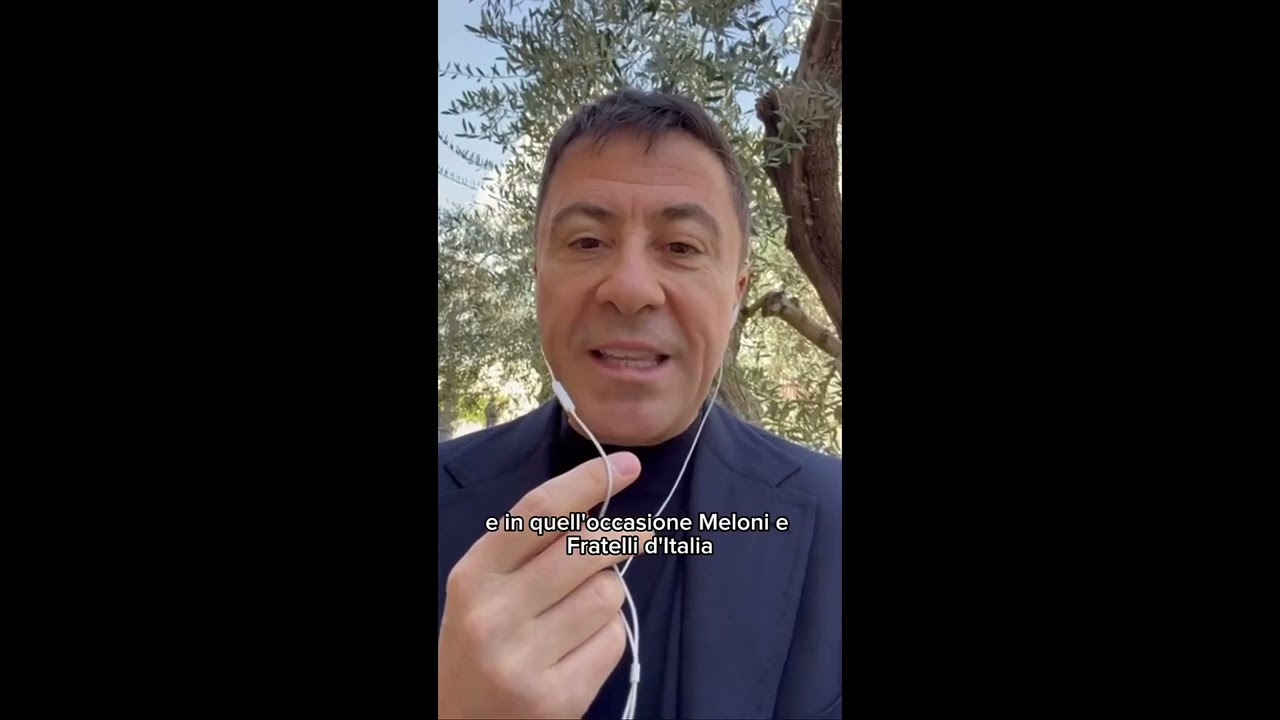 ITALO BOCCHINO: "CONTE ATTACCA MELONI? POPULISMO TRAVESTITO DA RESPONSABILITÀ"